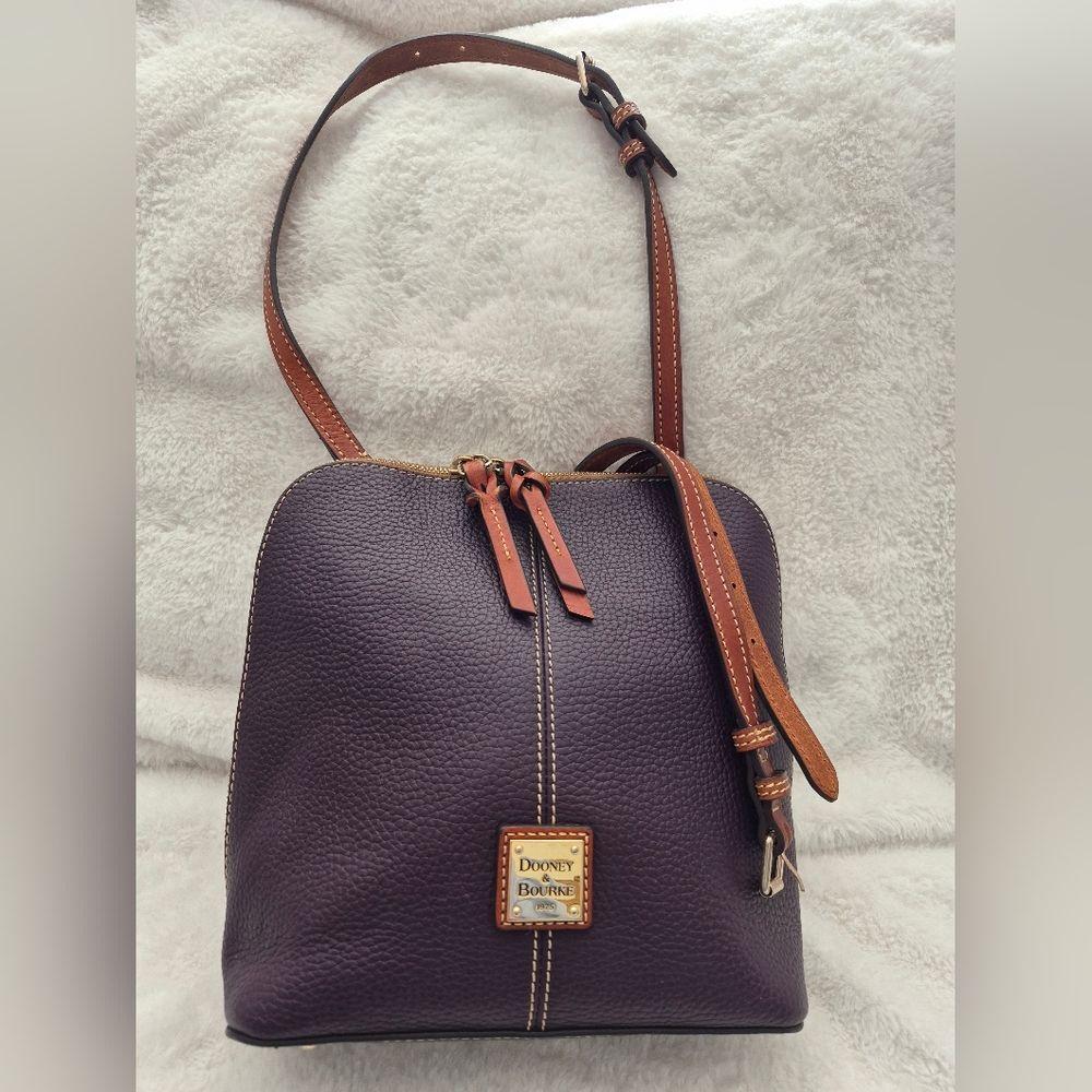 Dooney & Bourke Trixie Crossbody Bag In Plum